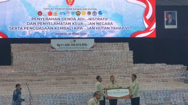 Fantastis! Tumpukan Uang Rp11,4 Triliun Menggunung di Kejagung, Tingginya Bikin Melongo
