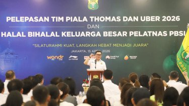 BNI Lepas Skuad Merah Putih ke Thomas-Uber Cup 2026, Targetkan Tradisi Juara Berlanjut