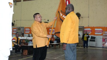 Yoseph Paskalis Resmi Pimpin DPD Hanura Papua Selatan, Siap Hadapi Pemilu 2029