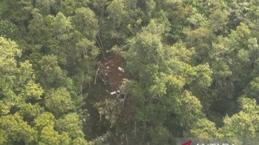 Satu Korban Tewas Kecelakaan Helikopter di Hutan Kalbar Warga Negara Malaysia