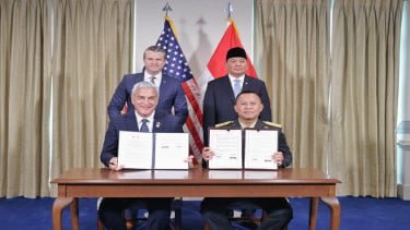 China 'Senggol' Pakta Pertahanan Indonesia-AS, Soroti Proposal Izin Lintas Udara