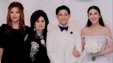 Tamara Bleszynski Akhirnya Unggah Momen di Pernikahan Teuku Rassya, Tetap Anggun Meski Tanpa Seragam Keluarga