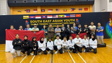 Prestasi Gemilang, Tim Tenis Meja Indonesia Panen Medali di SEA Youth 2026