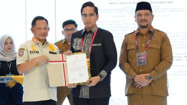 Saksikan Penyerahan Surat Pernyataan Memberikan Bantuan Keuangan Khusus, Kasatgas Tito Tegaskan Ini