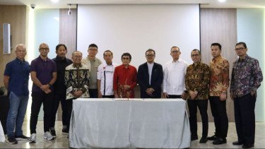 LMKN saat mendistrubusi royalti kepada RAI