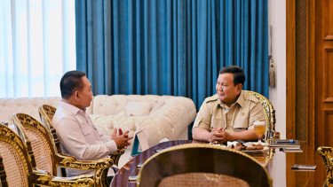 Dudung Temui Prabowo di Istana