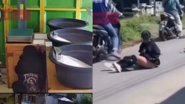 Tertangkap Basah Mau Curi Uang di Toko, Wanita Ini Mendadak Lepas Celana