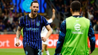 Giuseppe Meazza Bergemoy! Intip Selebrasi Gila Thuram dan Calhanoglu Usai Inter Milan ke Final Coppa Italia