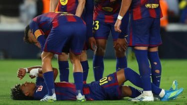 Barcelona Dihantam Kabar Buruk, Lamine Yamal Absen HIngga Akhir Musim