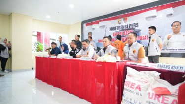 Polisi Gagalkan Penyelewengan 10 Ton Pupuk Subsidi di Muara Enim, 3 Tersangka Ditangkap
