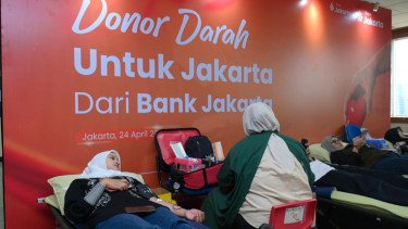 Dukung Ketersediaan Stok Darah di Ibu Kota, Bank Jakarta Gelar Aksi Donor Darah