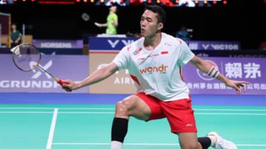 Ketika Senar Raket Jonatan Christie Putus di Poin-poin Kritis