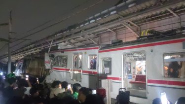 Dua Alat Canggih Dikerahkan Polri Buat Olah TKP Kecelakaan KA Argo Bromo Anggrek vs KRL di Bekasi Timur