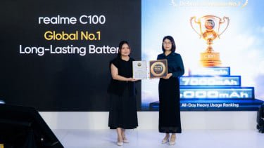 Realme C100 dengan Baterai 8.000mAh, Rilis 7 Mei di Indonesia
