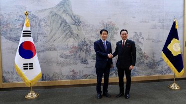 Ibas Yudhoyono Kunker ke Korea Selatan