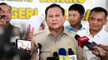 Presiden RI Prabowo Subianto meninjau langsung fasilitas pendidikan di SMAN 1 Cilacap