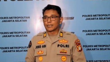 Kepala Seksi Humas Polres Metro Jakarta Selatan AKP Joko Adi