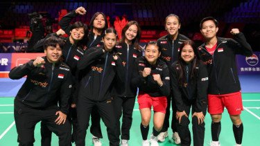 Didukung BNI, Tim Uber Indonesia Unjuk Gigi dan Lolos ke Semifinal