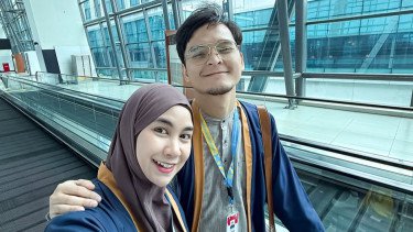 Kondisi Terkini Anisa Rahma dan Suami Usai Rumahnya Kebakaran