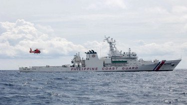 Kapal penjaga pantai coast guard Filipina