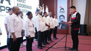 Kaesang Minta Kader PSI di Papua Barat Kawal Pembangunan Infrastruktur