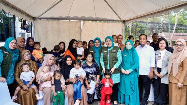 Ketum TP PKK Ajak Warga Sulsel Tingkatkan Imunisasi Anak demi Generasi Sehat