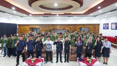 Dekatkan Dunia Kampus dan Industri, Bea Cukai Tanjung Priok Sambut Kunjungan Mahasiswa UPN