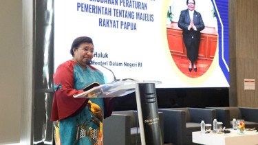 Wamendagri Ribka Haluk Tekankan Penguatan MRP dalam Penyusunan RPP Perubahan Kedua PP 54 Tahun 2004