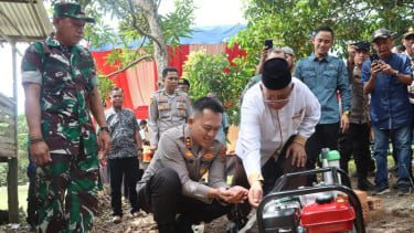 Warga Musi Banyuasin Kini Dapat Akses Air Bersih