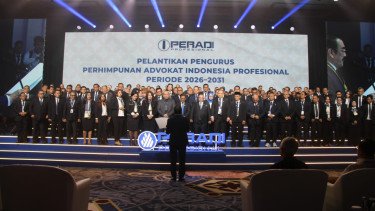 Peradi Profesional Dikukuhkan, Usung Standar Baru Profesi Advokat di Era Hukum Modern