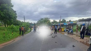 Nyalip Sampai Keluar Jalur, Fortuner WNA Tiongkok Tabrak Prajurit TNI AL hingga Tewas