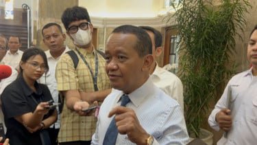 Menteri ESDM Bahlil Lahadalia.