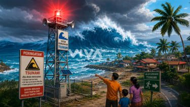 Gempa Dahsyat M 7,8 Guncang Filipina, Gelombang Tsunami Terjang Enam Wilayah Mindanao