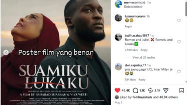 'Suamiku Lukaku': Debut Film Romelu Lukaku yang Bikin Fans Inter Milan dan Chelsea Trauma Lagi