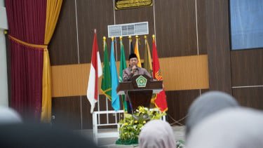 Direktur Pesantren Kementerian Agama, Basnang Said di UIN Lampung
