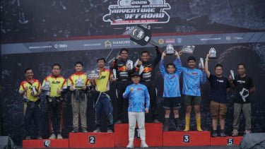 Kalteng Unjuk Taring di Kejurnas Offroad, Halo Dayak Borong Medali