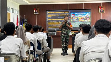 Hoaks dan Infiltrasi Ideologi Jadi Ancaman, Dandim Cilegon Beri Pesan Ini ke Anak Muda
