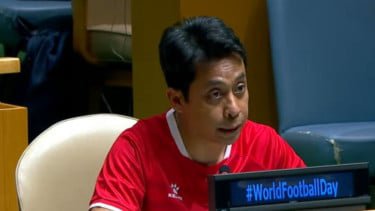 Indonesia Kenalkan UniLeague di PBB, Sepak Bola Jadi Media Perdamaian