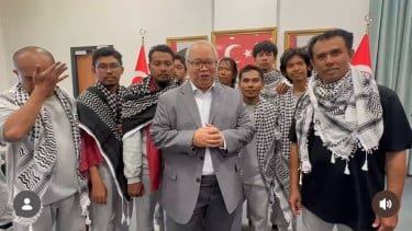 9 WNI yang Ditangkap Militer Israel Tiba di Istanbul