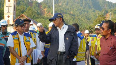 Menteri PU, Dody Hanggodo Kunker ke Tapanuli Tengah