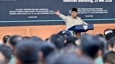 Prabowo Beri Taklimat, Danseskoad: Ini Pertama Kali Presiden Hadir Langsung