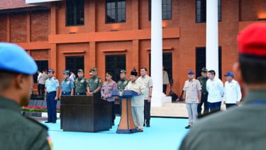 Prabowo Resmikan Wajah Baru Museum dan Perpustakaan Seskoad di Bandung
