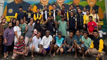 Momen AMPI Bagikan Daging Kurban Buat Warga Jakarta saat Hari Raya Idul Adha