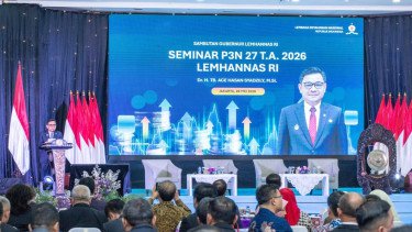 Gubernur Lembaga Ketahanan Nasional Republik Indonesia (Lemhannas RI) TB. Ace Hasan Syadzily