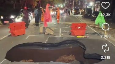 Jalan Amblas di Lenteng Agung, Pemprov DKI Ungkap Kronologinya