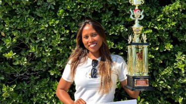 Pecah Rekor! Dhea Natasya Cetak Sejarah untuk Indonesia, Tembus Elite Dunia WSL Longboard Tour