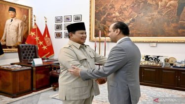 Prabowo Terima Wakil PM Qatar di Istana Merdeka, Apa yang Dibahas?