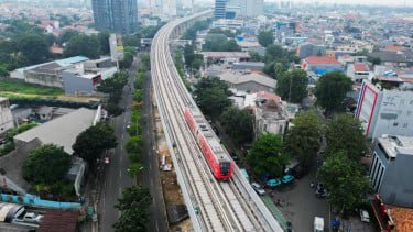 Progres Tembus 93,07 Persen, Waskita Karya Kebut Pembangunan LRT Jakarta Fase 1B