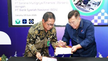 Kerja sama BSN dan SMF.
