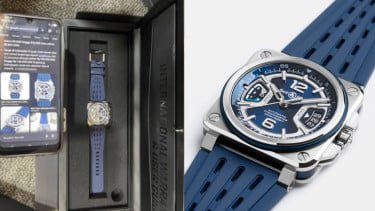 Jamtangan yang disita Kejangung di kantor BGN, Bell &amp; Ross BR-X3 Blue Steel